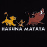 Футболка Hakuna Matata, черная