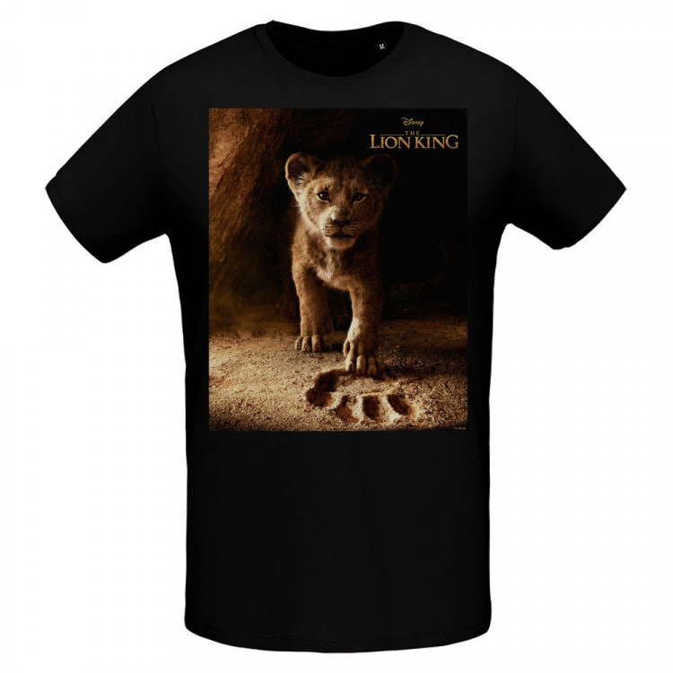Футболка Lion King Footprint, черная