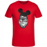 Футболка Monkey Mouse, красная