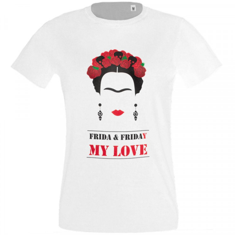 Футболка женская Frida & Friday, белая