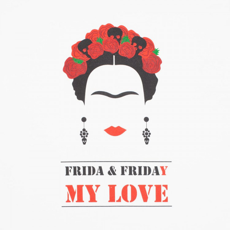 Футболка женская Frida & Friday, белая