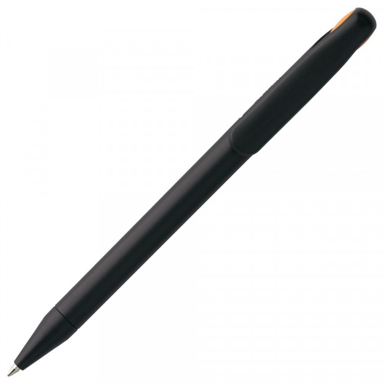 Ручка шариковая Prodir DS1 TMM Dot, черная с оранжевым