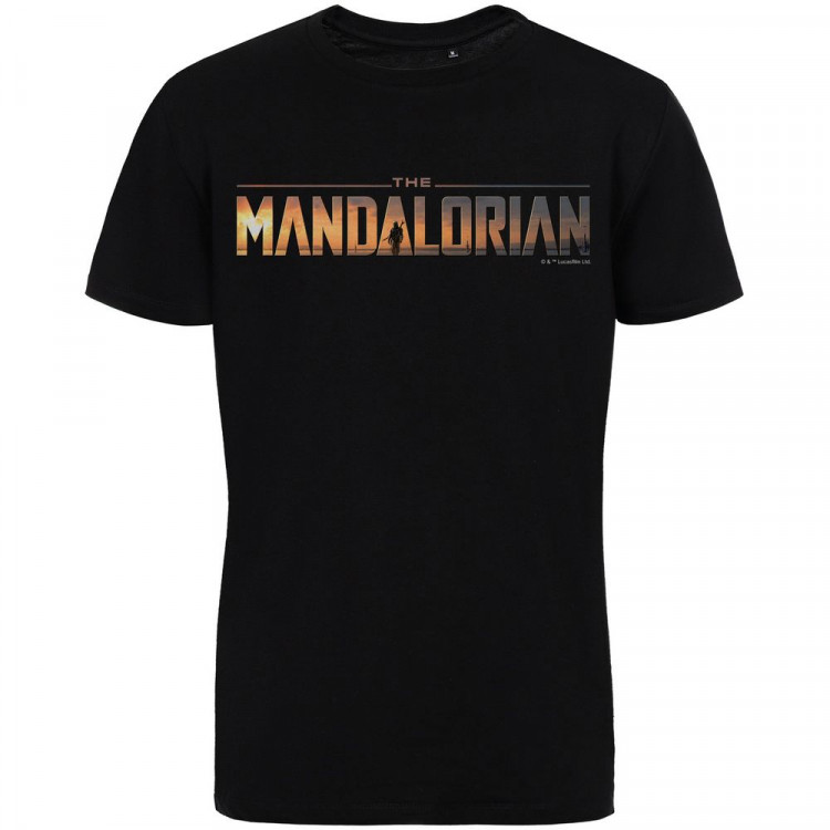 Футболка Mandalorian, черная