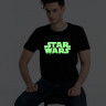 Футболка Star Wars Glow со светящимся принтом, черная