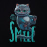 Холщовая сумка Smile, черная
