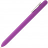 Ручка шариковая Slider Soft Touch, фиолетовая с белым