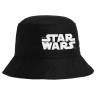 Панама Star Wars, черная с белым