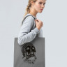 Холщовая сумка Memento Mori, серая
