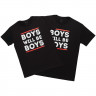 Футболка Boys Will Be Boys, черная
