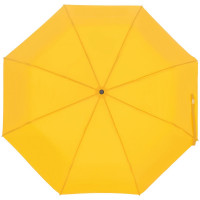 Зонт складной Show Up со светоотражающим куполом, желтый