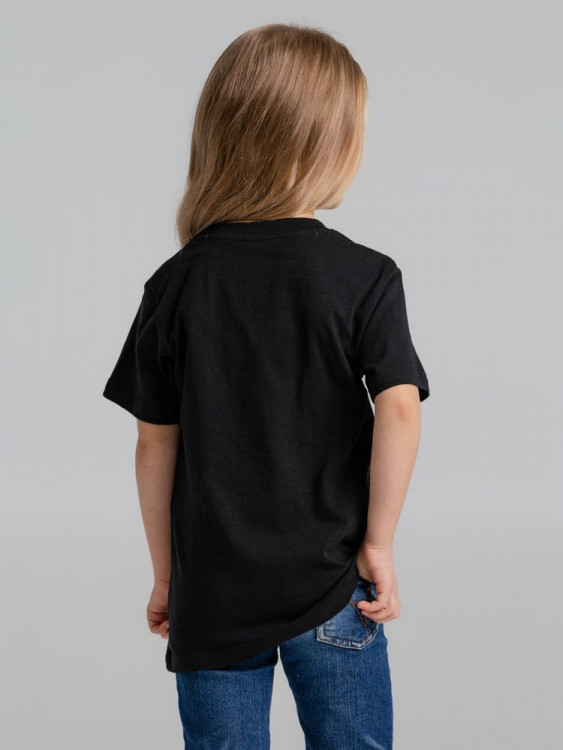 Футболка детская T-bolka Fit Kids, черная