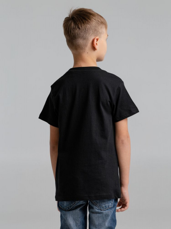 Футболка детская T-bolka Fit Kids, черная