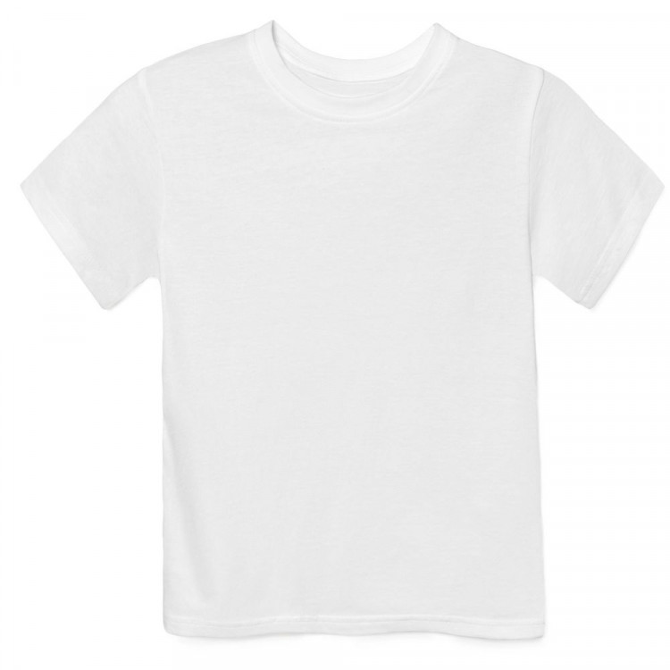 Футболка детская T-bolka Fit Kids, белая