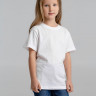 Футболка детская T-bolka Fit Kids, белая