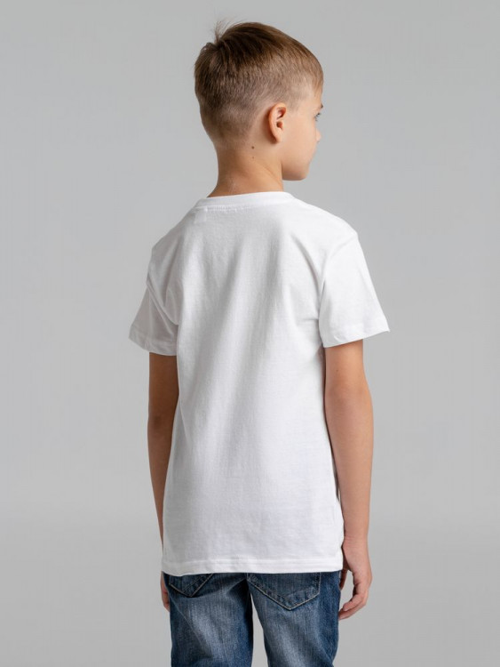 Футболка детская T-bolka Fit Kids, белая